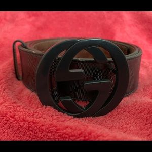 GG Supreme Belt w/ interlocking G